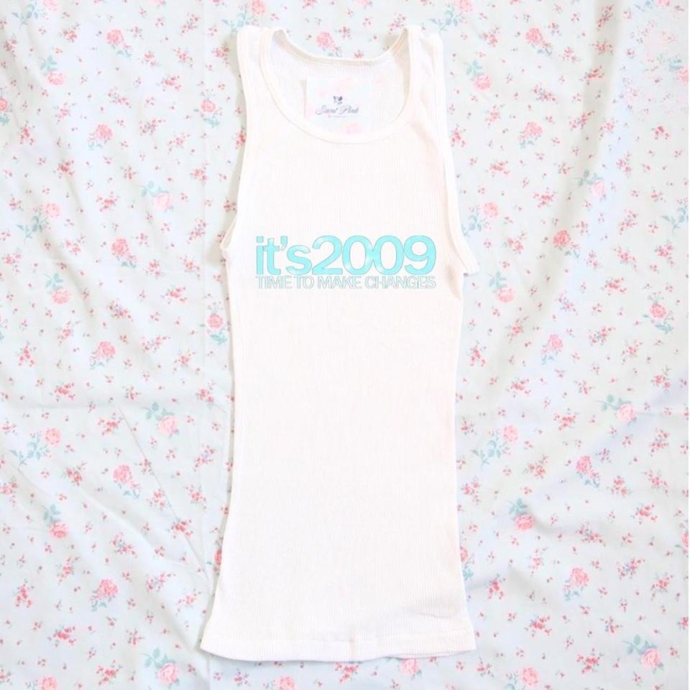 ribbed tank top y2k tumblr